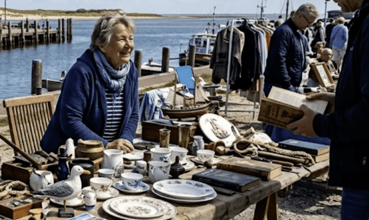 Auf der Insel: Flohmarkt am Lister Hafen – Die kleinen Schätze finden