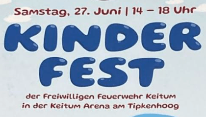 Kinderfest in Keitum: Feuerwehr lädt zum großen Sommerfest ein