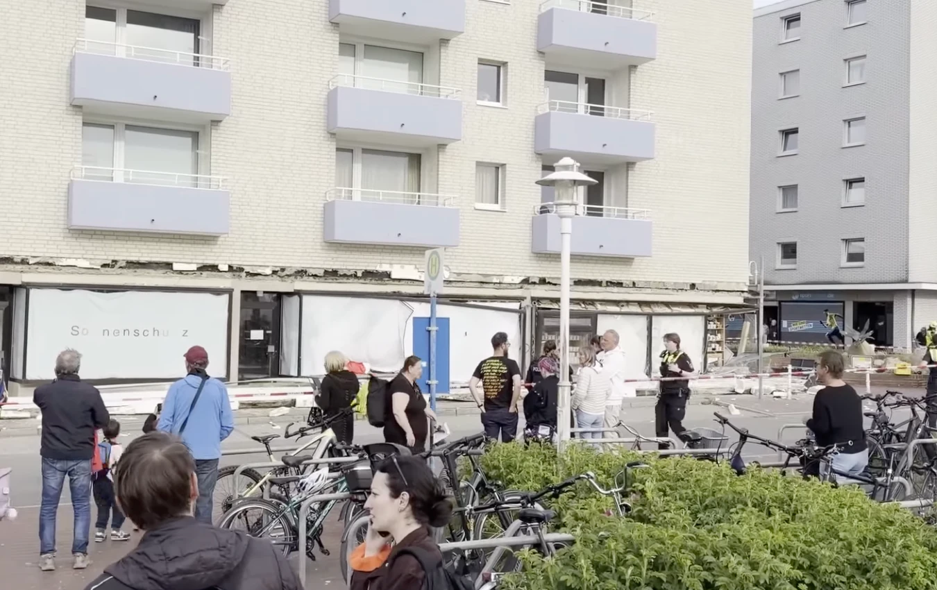 Haus Atlantic Westerland – Vordach-Einsturz 2026